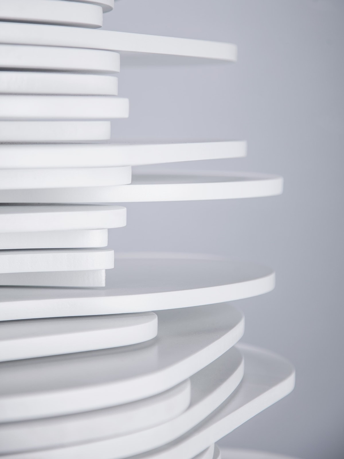 Close-up of sculptural piece of art